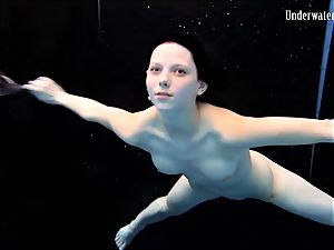 two nymphs swim and get nude fantastic