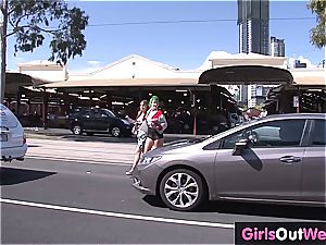 g/g first-timer emo nymphs misbehave in public